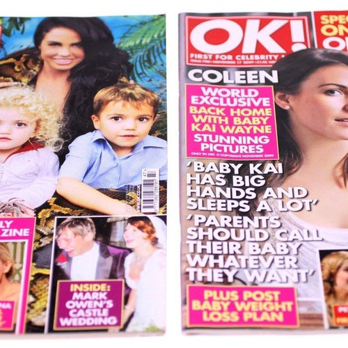 OK Magazine-2 issues included-November 2009-NEW-Weight 860g-FREE postage Sweden