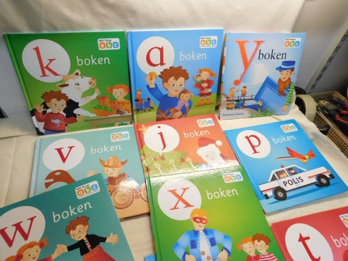 Mitt första ABC Parti med 11 Styck Böcker Goboken ABC