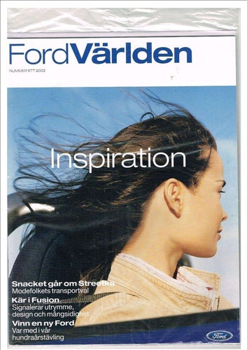 Fordvärlden 2003 (årgång 73) Nr 1 (inplastad)