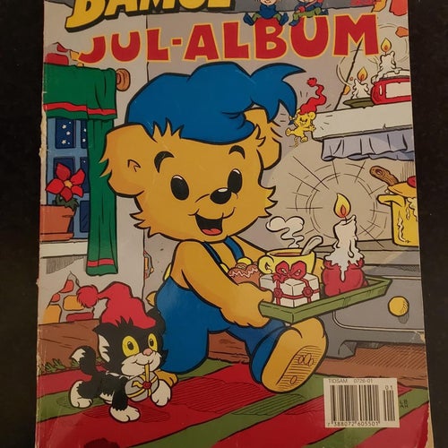 BAMSE Julalbum Nr 11 2001 EGMONT Mått: 21,5 cm x 29 cm
