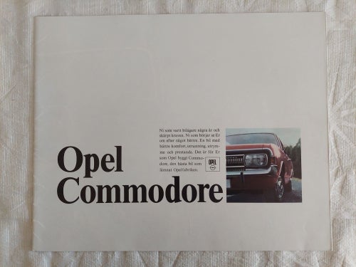 Opel Commodore 1969 ..