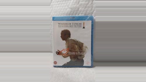 12 years a slave Blu-Ray Oöppnad & Inplastad