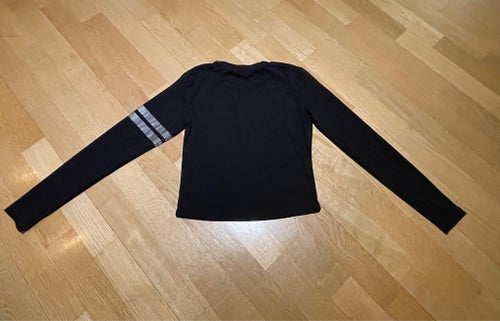 STRONGER träningströja stl S yoga fitness kort tröja träningstopp topp
