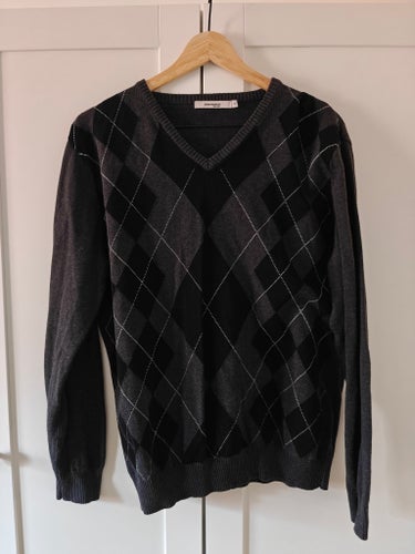 Dressmann grå tröja, storlek M