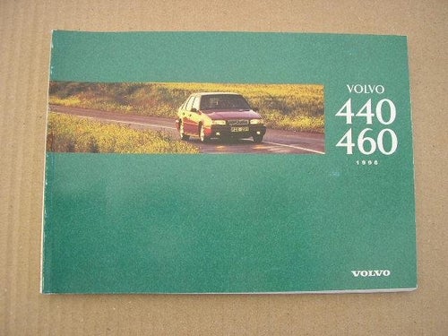 VOLVO Instruktionsbok 440 460 1996