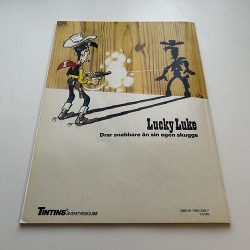 Lucky Lukes äventyr #25, 1987, toppex! VF+