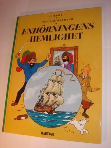 Tintins äventyr 11 - Enhörningens hemlighet INBUND NY OLÄST