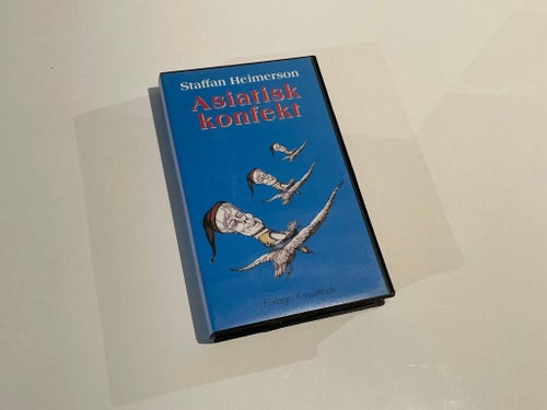 Asiatisk Konfekt Ljudbok - Staffan Heimerson 1990 - kassetter -Kassettbok 90 tal