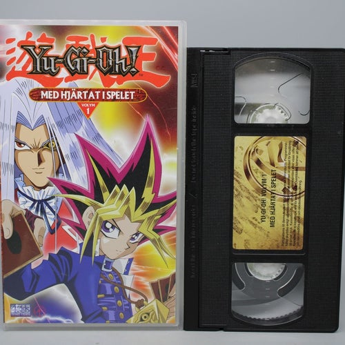 Yu-Gi-Oh! Med hjärtat i spelet , Volym 1 , Svensk tal (VHS)