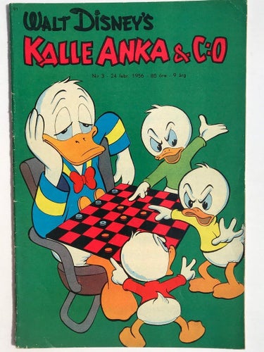 Kalle Anka - 1956:3. FN