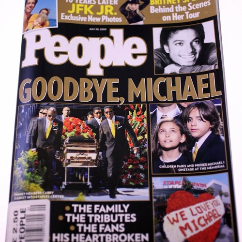 People Magazine-Michael Jackson cover issue July 20th 2009-American magazine-NEW