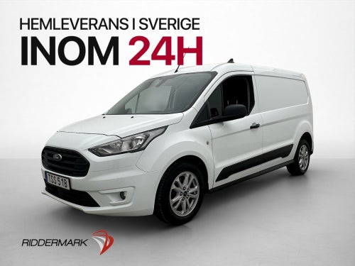 Ford Transit Connect LWB Värm 3-Sit Drag Kamera CARPLAY Moms