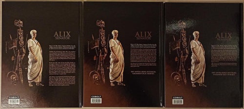 Alix senator 1-3 (Blodets örnar; Rovfåglarnas sammansvärjning; De dödas berg)