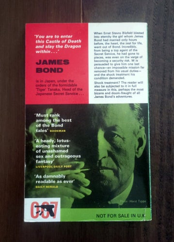 Ian Fleming - James Bond 007 / You Only Live Twice - Pan Books 1965 1st Printing