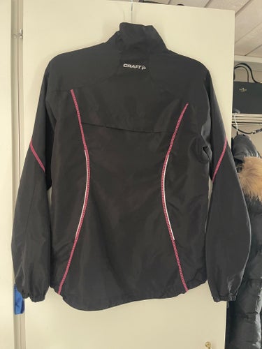 Craft svart träningsjacka