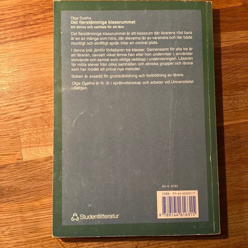 Det flerstämmiga klassrummet - Olga Dysthe