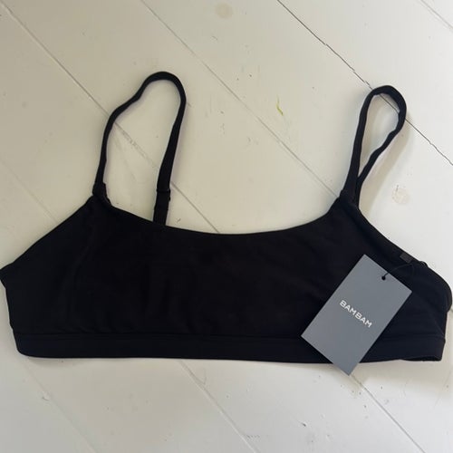 BAMBAM svart bralette, stl L