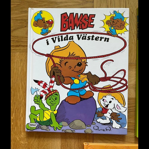 Tre Bamse-böcker