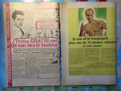 Fantomen 1966 nummer 1, 8, 11, 16 och 17.