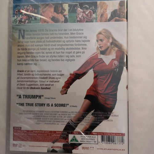 DVD Gracie Svensk text INPLASTAD