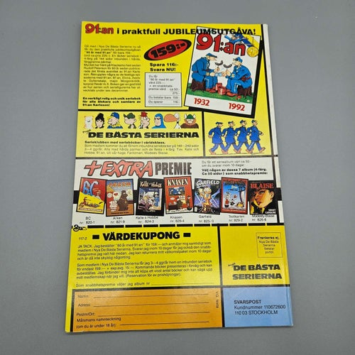 X-Men 1992 Nr 3 - Serietidning Marvel Satellit