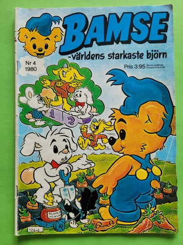 Bamse nr 4 från 1980