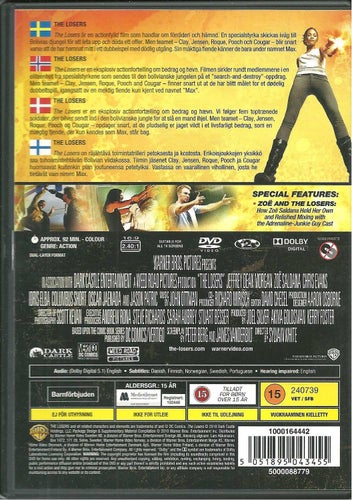 The losers - Jeffrey Dean Morgan/Zoe Saldana