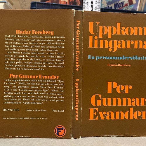 Uppkomlingarna En personundersökning av Per Gunnar Evander, Very Good+