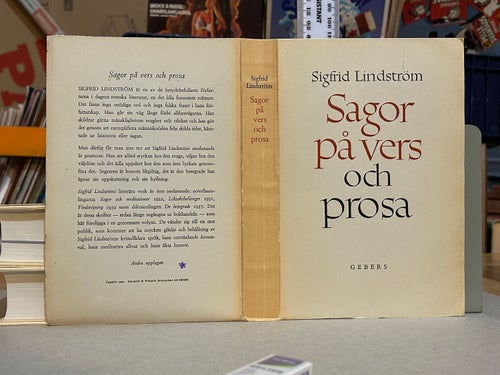 Sagor På Vers Och Prosa av Sigfrid Lindström. bok, Very Good plus