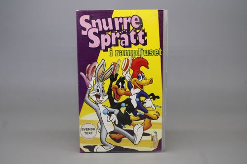 Snurre Sprätt i rampljuset - VHS