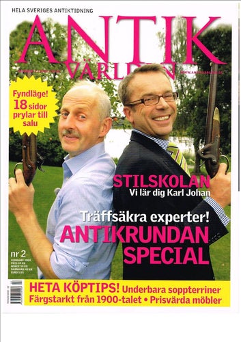 ANTIKVÄRLDEN 2009 Nr 2-12 = 11 av 12 tidningar