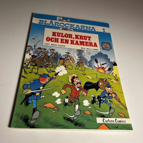 Blårockarna #1, 1a upplaga, toppex! NM