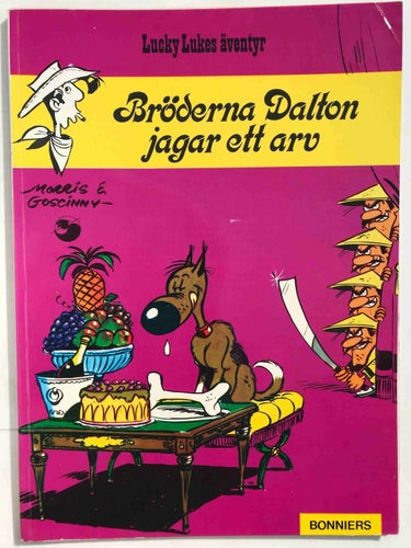 Lucky Luke - 15. Bröderna Dalton jagar ett arv. FN-VF