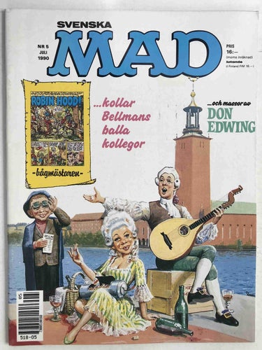 MAD - 1990:5 FN-VF med nostalgiserietidning