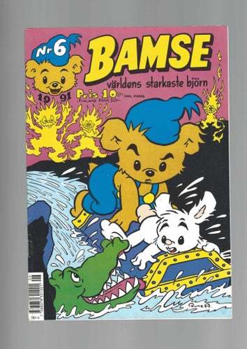 Bamse 6 1990 skick vf
