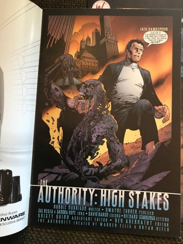 The Authority #0 och #5 av Robbie Morrison