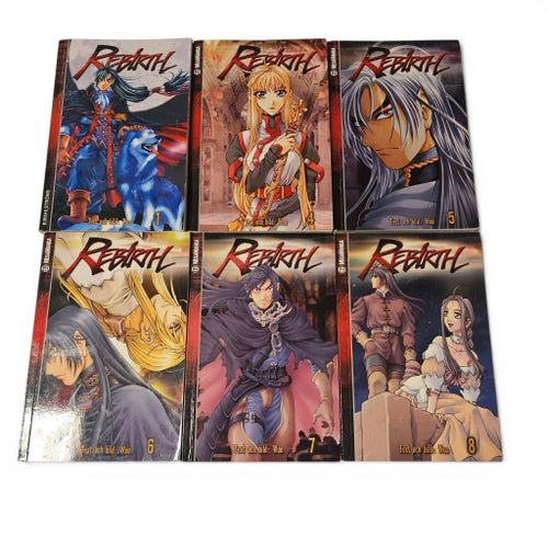 Rebirth manga paket Nr 1 + 4-13
