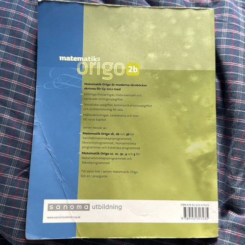 Matematik Origo 2b av Attila Szabo, Niclas Larson, Gunilla Viklund, Daniel