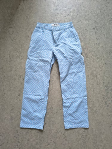 Hollister blå byxor, storlek W24