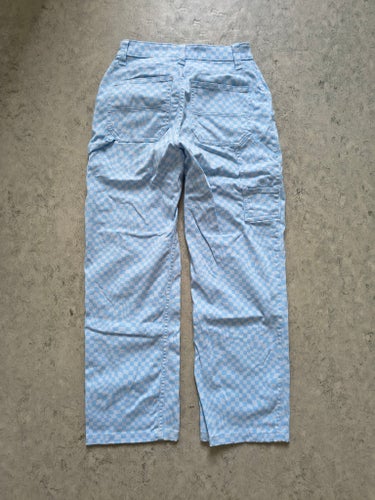 Hollister blå byxor, storlek W24