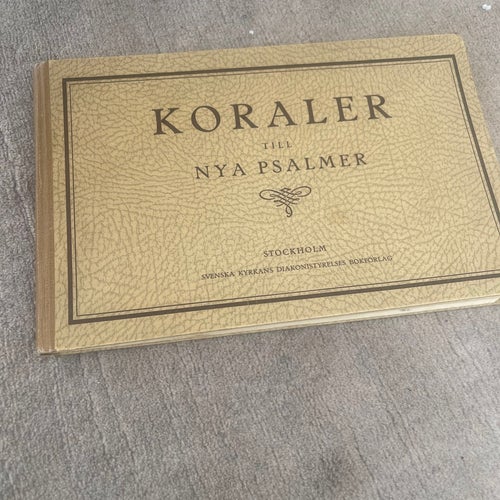 100 år gammla noter och sångböcker – Koraler, Pianoskola, Filmschlagers m.m.