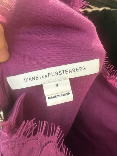 Diane Von Furstenberg-klänning