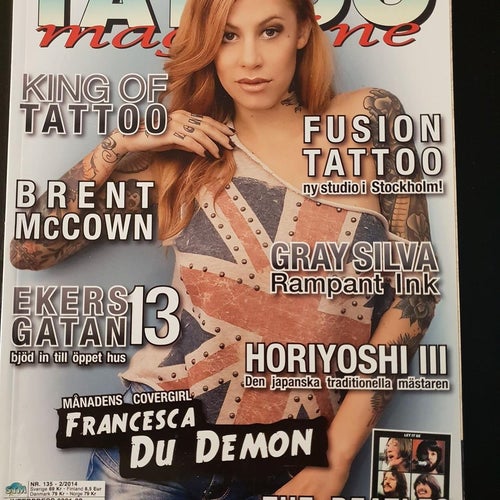 Scandinavian tattoo magazine nr 135 - 2014