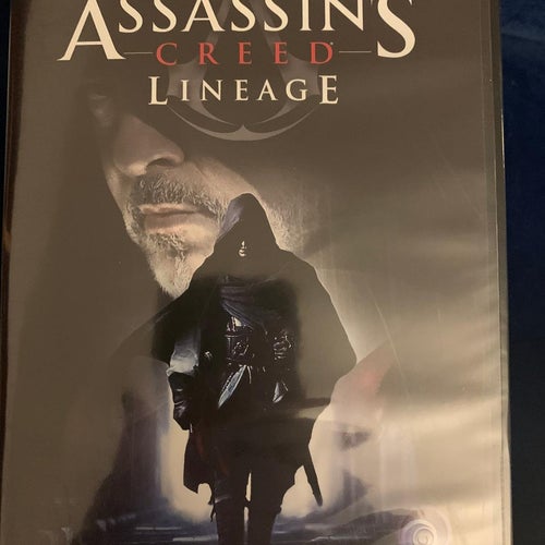 ASSASSINS CREED LINEAGE. INPLASTAD DVD. IMPORT EJ SVENSK TEXT.