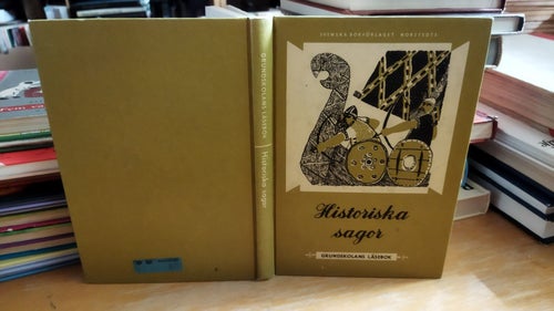Historiska sagor - Grundskolans läsebok av Johan-Olof Eriksson, bok, Very Fine