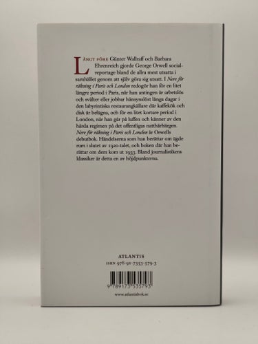 Nere för räkning i Paris och London - George Orwell - 1933