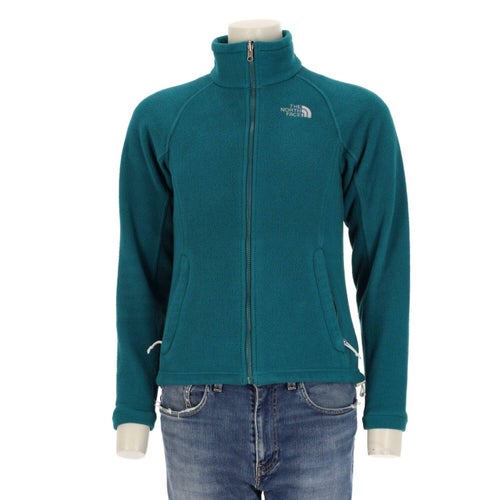 The North Face Women's Fleece Jacket Green Size S #QWE4365