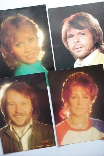 ABBA Swedish fanclub-kort