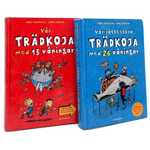 Trädkojan del 1-2 av Andy Griffiths (inbundna, Vår jättestora trädkoja)