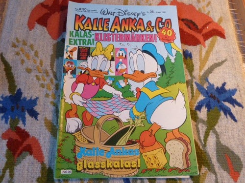 KALLE ANKA & C:O NR36, 1988,